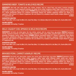 Merrick Purrfect Bistro Grilled in Sauce Variety Pack High Protein Wet Cat Food, 3-oz can, case of 24 slide 2 of 8