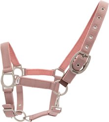 Ovation Lucky Adjustable Breakaway Horse Halter, Rose, Cob