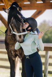 Ovation Lucky Adjustable Breakaway Horse Halter, Cactus, Cob slide 2 of 2