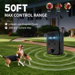 Luckypets Ultrasonic Anti Barking Control Device Dog Deterrent System, Black slide 2 of 7