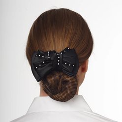 Ovation Premium Gem Twist Show Bows, Black