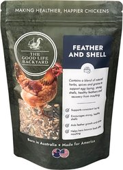 Hatching Time Feather & Shell Calci-Protein Blend Natural Feed Poultry Supplement, 1-lb pouch