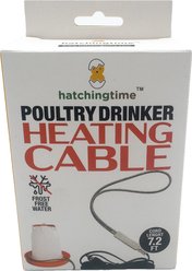 Hatching Time Drinker Heater Cable Poultry Waterer Accessory, 16-in