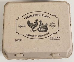 Zylina Value Pack Egg Cartons Holds 12 Eggs, 50 count