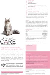 Diamond Care Weight Management Formula Adult Grain-Free Dry Cat Food, 15-lb bag slide 2 of 8