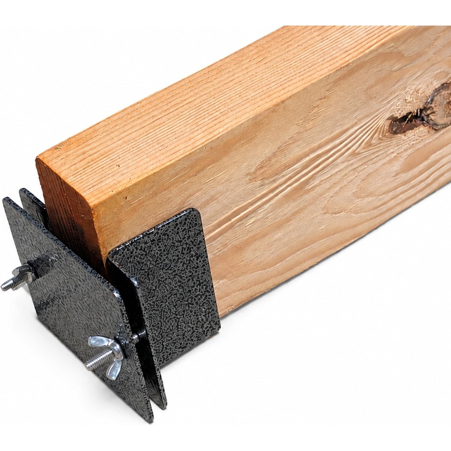 LA Parrot 2 x 4 Stud Powder Coated Parrot Perch Holder Bracket Set