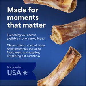 Chewy Made Roasted Marrow Bone 6" Dog Treat (FORMERLY BONES & CHEWS), 1 count