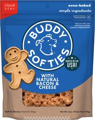 Buddy Biscuits Softies with Bacon & Cheese Soft & Chewy Dog Treats, 6-oz bag