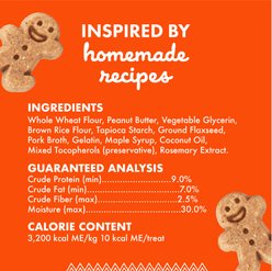 Buddy Biscuits Softies with Peanut Butter Soft & Chewy Dog Treats, 20-oz bag slide 2 of 8