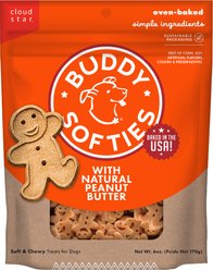 Buddy Biscuits Softies with Peanut Butter Soft & Chewy Dog Treats, 6-oz bag