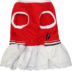 Parisian Pet Royal Crown Red Regal Outfit Dog Dress, X-Large slide 2 of 4