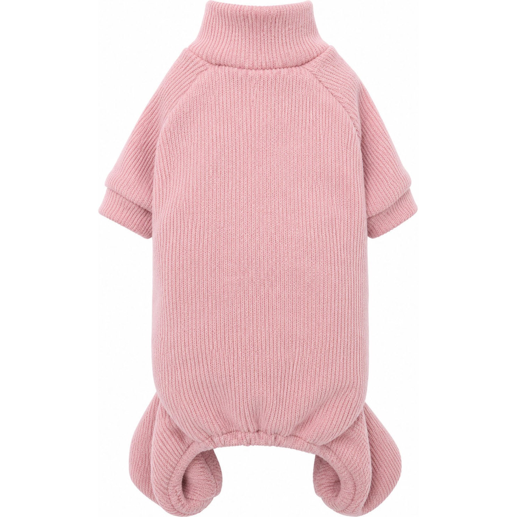 Parisian Pet Ribbed Pink Lounge Set Dog Pajamas, Small