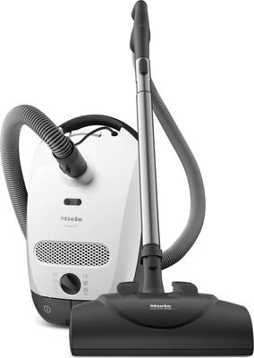 MIELE Classic C1 Dog & Cat Bagged Canister Vacuum Cleaner, Lotus White - Chewy.com