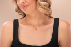 Amanda Blu Swinging Cat Necklace, Gold, 18 to 21-in slide 2 of 2