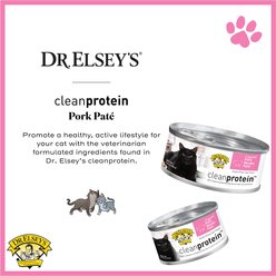 Dr. Elsey's cleanprotein Pork Recipe Wet Cat Food, 5.3-oz can, case of 24 slide 2 of 7