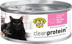 Dr. Elsey's cleanprotein Pork Recipe Wet Cat Food, 5.3-oz can, case of 24