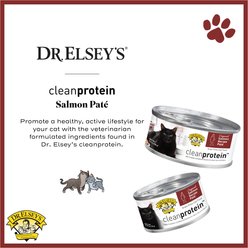 Dr. Elsey's cleanprotein Salmon Recipe Wet Cat Food, 2.75-oz can, case of 24 slide 2 of 7