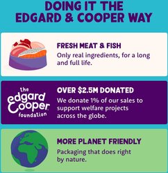 Edgard & Cooper Bestie Biscuit Oatmeal Peanut Butter Flavored Chicken Crunchy Dog Treats, 14.1-oz box slide 2 of 8