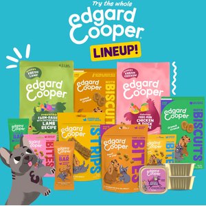Edgard & Cooper Take A Bow Bites Low-Calorie Training Grain-Free Chicken & Duck Recipe Soft & Chewy Dog Treats, Small, 1.7-oz bag