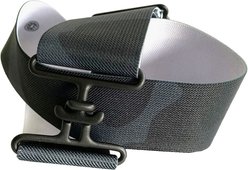Ace Equestrian Elastic Horse Riding Belt, Black Camo/Black, 2-in