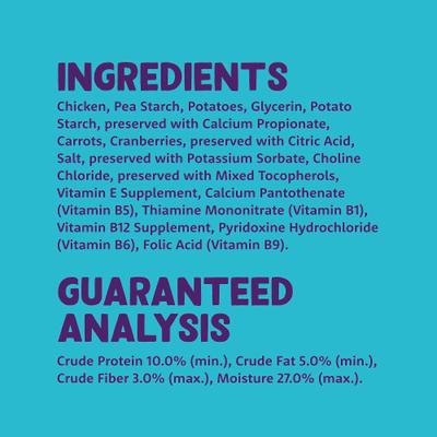 Show full view: Edgard & Cooper Keep It Up Bar Nutritious Boosted Vitamins Grain-Free Chicken Crunchy Dog Treats, 1.05-oz slide 6 of 9