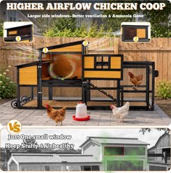 FunXplore Outdoor Chicken Coop, Medium, 83.3 x 33.5 x 41.6-in slide 2 of 9