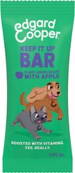 Edgard & Cooper Keep It Up Bar Nutritious Boosted Vitamins Plant-Based Recipe Apple Crunchy Dog Treats, 1.05-oz