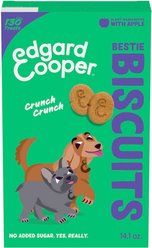 Edgard & Cooper Bestie Plant-Based Recipe Apple Chicken Crunchy Dog Treats, 14.1-oz box
