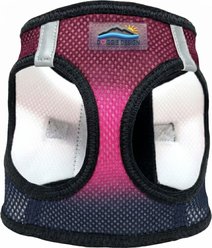 Doggie Design American River Ombre Collection Choke-Free Dog Harness, Sunset Pink, XX-Large: 24 to 27-in neck