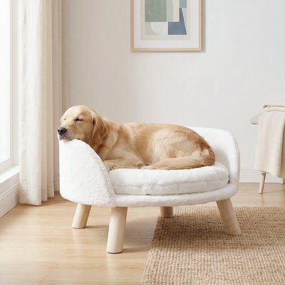 Barpor Barpor Round Elevated Sofa Dog Bed, Large