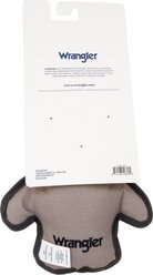 Wrangler Tough Canvas Barn Owl Plush Dog Toy, Grey slide 2 of 4
