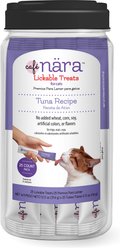 Cafe Nara Tuna Flavored Mousse Lickable Cat Treats, 12.5-oz jar, 25 count