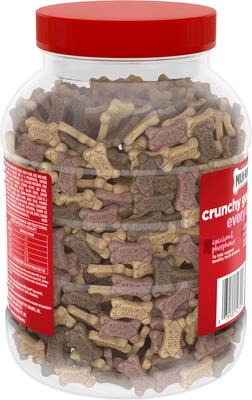Show full view: Milk-Bone Flavor Snacks Mini's Flavored Crunchy Dog Treats, 36-oz tub slide 8 of 11
