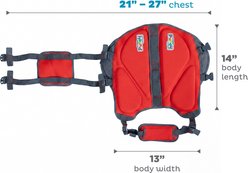 Outward Hound Neoprene Dawson Swimmer Dog Life Jacket, Medium slide 2 of 8