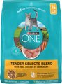 Purina ONE Tender Selects Blend with Real Chicken Natural Dry Cat Food, 16-lb bag