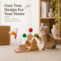 NonoPets Wooden Cat Activity Toy slide 2 of 9