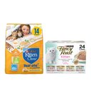 Kitten Chow Nurture Muscle & Brain Development Dry Cat Food + Fancy Feast Tender Feast Variety Pack Canned Kitten Food