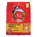 Purina ONE Chicken & Rice Formula High-Protein Dry Dog Food, 40-lb bag