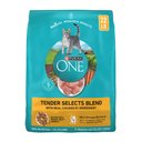 Purina ONE Tender Selects Blend with Real Chicken Natural Dry Cat Food, 22-lb bag