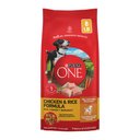 Purina ONE Chicken & Rice Formula High-Protein Dry Dog Food, 8-lb bag