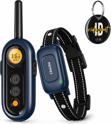 PATPET 2000-ft Waterproof & Adjustable Dog Training Collar, 9.8-25-in, Blue