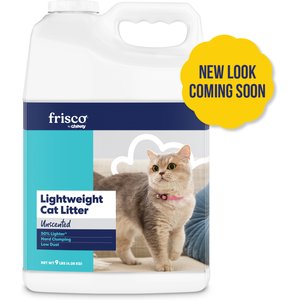 Frisco Lightweight Unscented Clumping Cat Litter (NEW LOOK COMING SOON), 9-lb jug