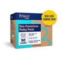 Frisco Large Eco-Conscious Dog Training & Potty Pads (NEW LOOK COMING SOON), 22 x 23-in, Unscented, 50 count