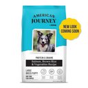American Journey Protein & Grains Large Breed Puppy Salmon, Brown Rice & Vegetables Recipe Dry Dog Food (NEW LOOK COMING SOON), 28-lb bag
