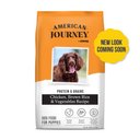 American Journey Protein & Grains Puppy Chicken, Brown Rice & Vegetables Recipe Dog Food (NEW LOOK COMING SOON), 28-lb bag