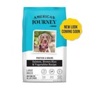American Journey Protein & Grains Large Breed Salmon, Brown Rice & Vegetables Recipe Dry Dog Food (NEW LOOK COMING SOON), 28-lb bag