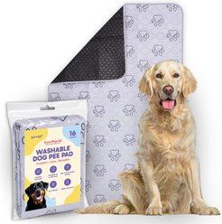 PetsWorld Washable Dog Potty Pads, 34 x 52-in, 16 count