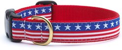 Up Country Stars & Stripes Adjustable Dog Collar, Medium: 18-in neck, 1-in wide