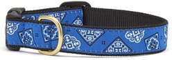 Up Country Blue Bandana Adjustable Dog Collar, XX-Large: 27-in neck, 1-in wide