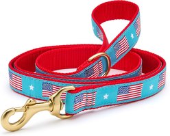 Up Country Flag Day Dog Leash, 5-ft long, 5/8-in wide